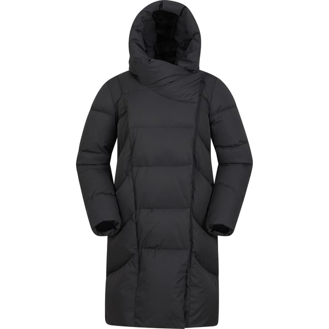 Mountain Warehouse Dames/Dames Cosy Extreme II Wrap Donsjack (Zwart)