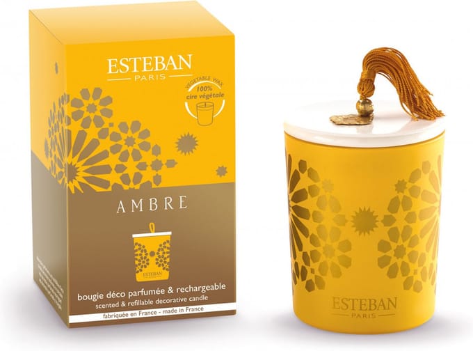 Esteban Classic Ambre Geurkaars Decoratief 180gr