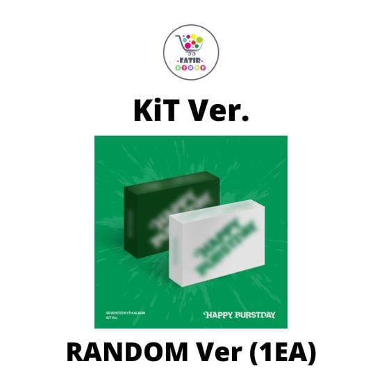 DIX-SEPT - HAPPY BURSTDAY KiT Ver. / 5ème Album Random Ver. black