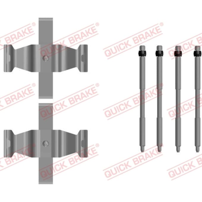 Toebehorenset, schijfremblok QUICK BRAKE 109-0107