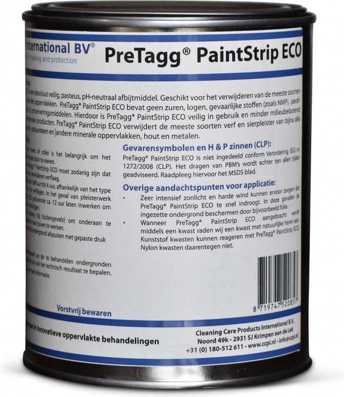CCPI - PreTagg PaintStrip Eco - afbijtmiddel - 1 liter
