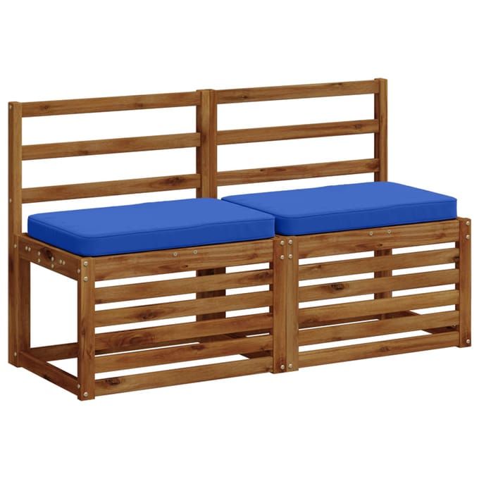vidaXL - 2-delige - Bankkussens - VUGHT - 2 - pcs - 100% - Polyester - 60 - x - 40 - x - 5 - cm