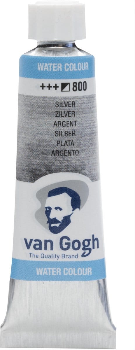 Van Gogh Aquarelverf Tube - 10 ml 800 Zilver