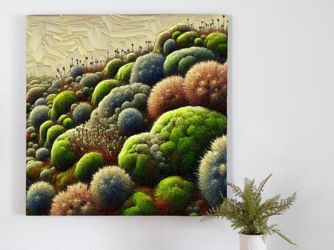 Kunstprint | Wanddecoratie | Dibond | 50 × 50 cm