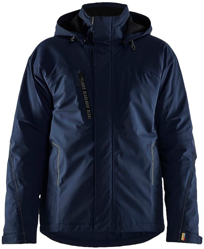 Blåkläder 4484 winterjas 4-weg stretch - blauw/zwart maat XXL