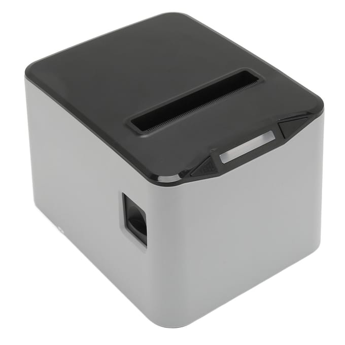 80mm Thermische Printer 220 tot 300 mm/s 80mm Breedte USB LAN Interface ESC POS Compatibel Verzendlabel US Plug