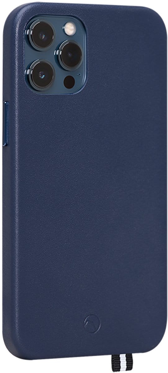 Artefakt Paris, Hoesje geschikt voor iPhone 12 Pro Max - Elysée Leer, Blauw
