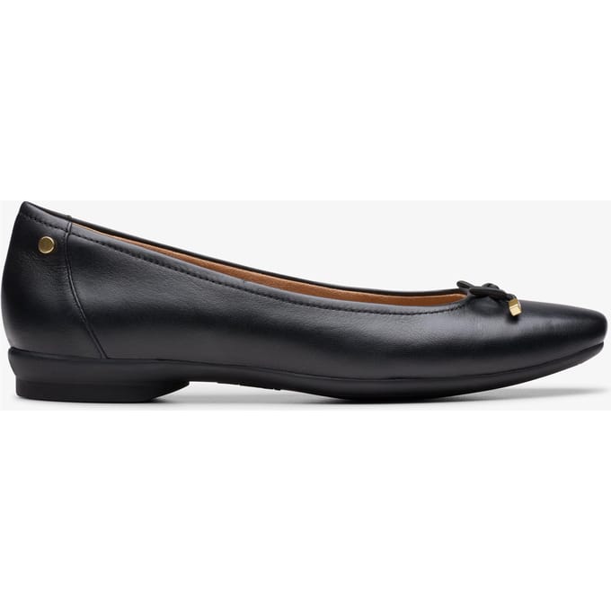 Candra Licht Zwarte Leren Schoenen