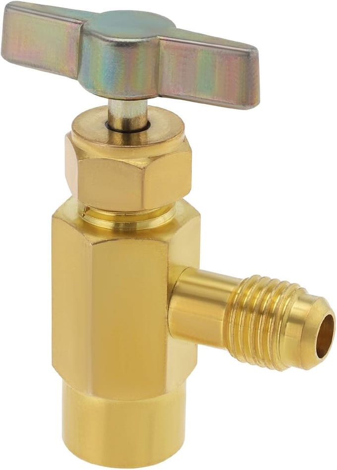 Dailygoods - Koelmiddelklep Adapter voor R600a Koelmiddel