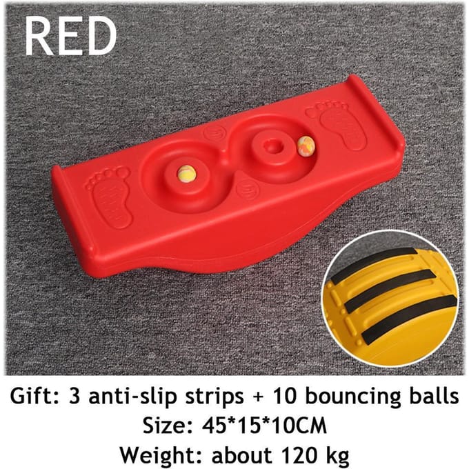 Kinderen Balansbord PE Gebogen Bord Sensorisch Trainingsmateriaal Balansbord Speelgoed voor Kinderen red