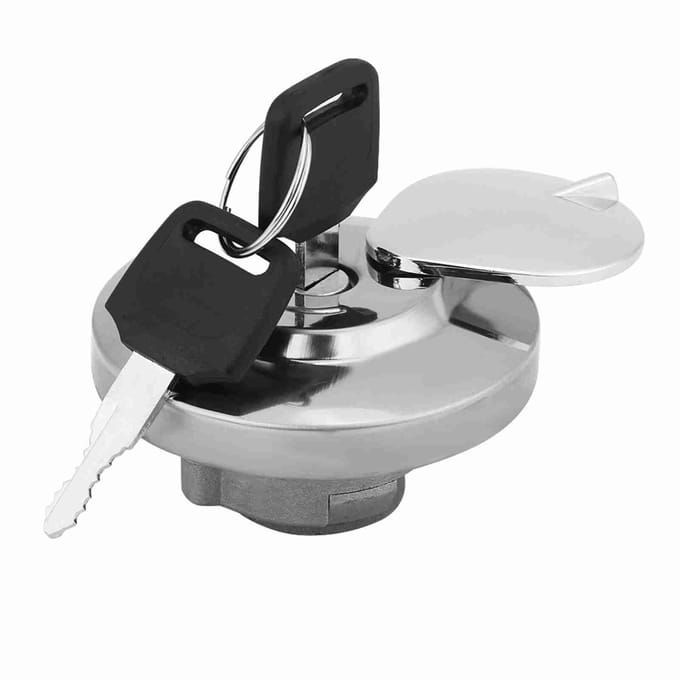 Motorfiets Brandstof Benzinedop Tankdeksel met 2 Sleutels voor VT750RS Shadow RS 2010 tot 2011 black
