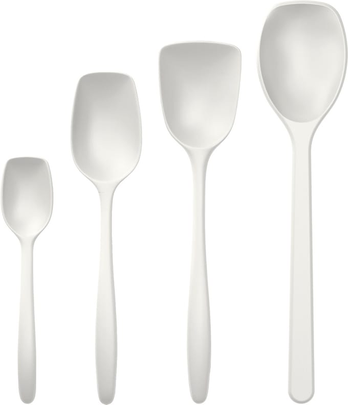 Rosti - Classic kitchen spoons Set of 4 - White