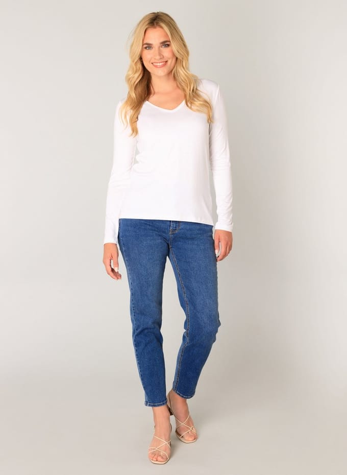 BASE LEVEL Yare Jersey Shirt - White - maat 48