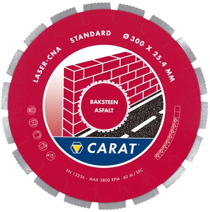 Diamantzaag Baksteen/Kalkzandsteen Ø700X25,40 mm - CNA7004000