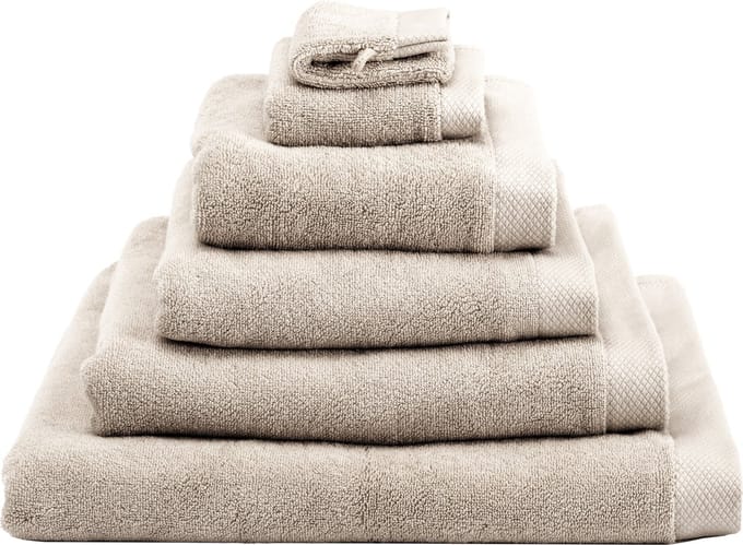 Heckett & Lane 3 stuks Premium Washand 16 x 21 cm Cuban Sand