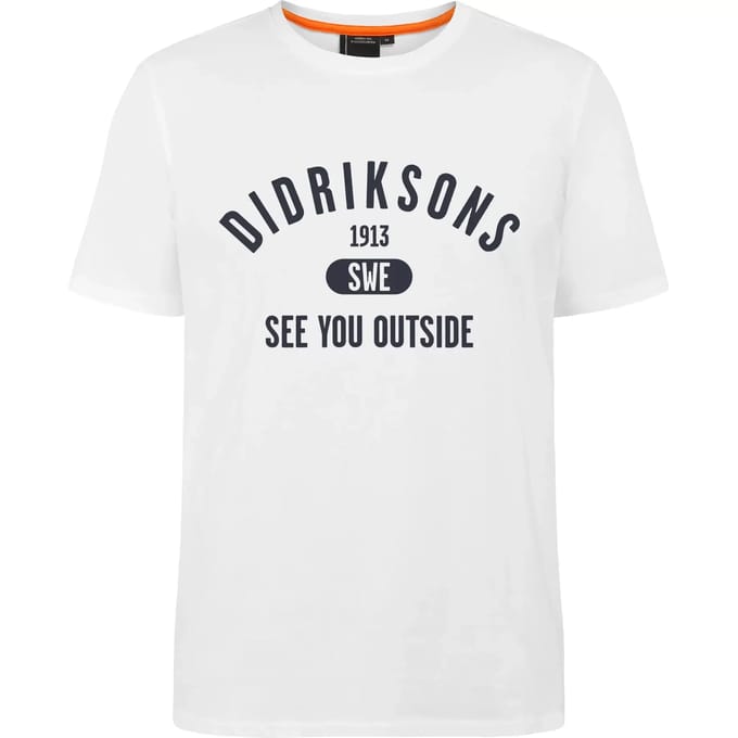 Katoenen T-shirt Didriksons Harald Collegiate