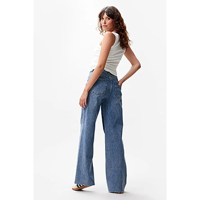 Catwalk Junkie Loose Fit Jeans Jeans Dames - Broek - Blauw - Maat 29