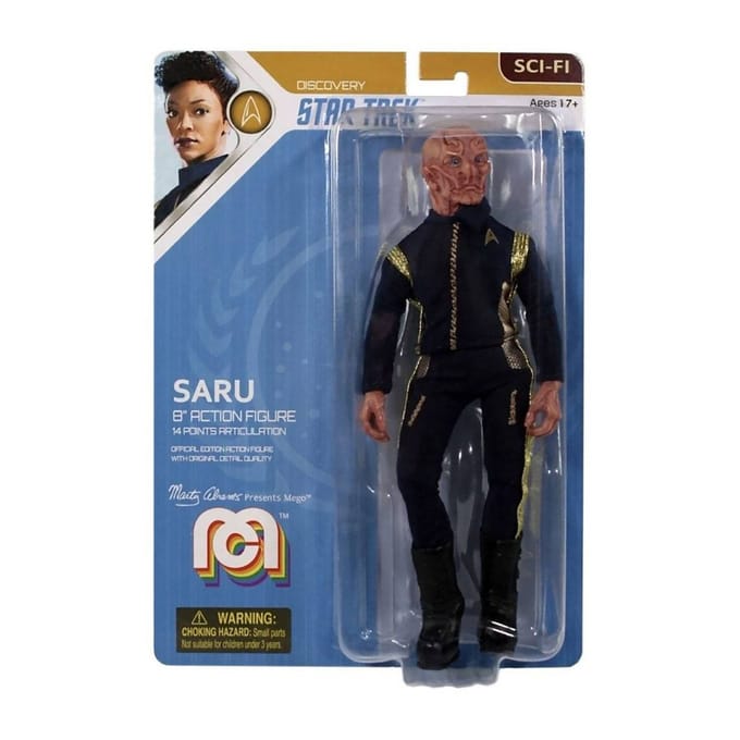 Mego Sci-Fi Star Trek Discovery Saru 20cm Action Figure