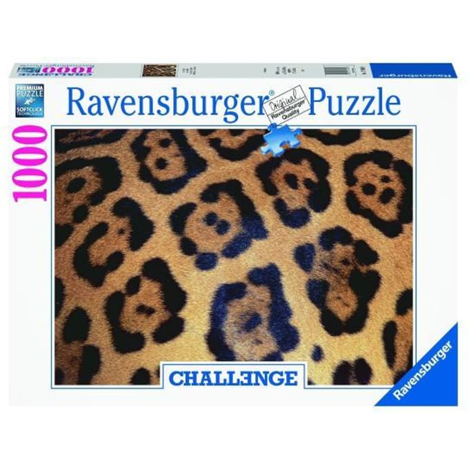 Ravensburger puzzel Challenge Animal Print - Legpuzzel - 1000 stukjes