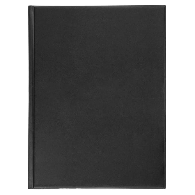 Olympia Menumap A4 Zwart Voor 2 Pagina's E217