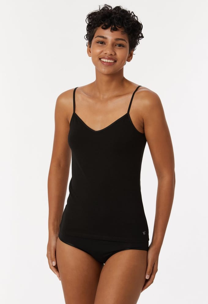 Woody Singlet Single Pack Zwart M