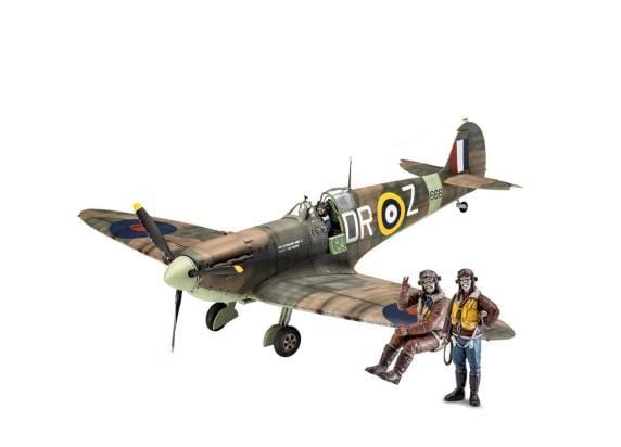 Revell Modelbouwpakket Militaire voertuigen - 05688 Spitfire Mk.II -s High- Iron Maiden - Gift Set Plastic - 1:32 - Modelbouw