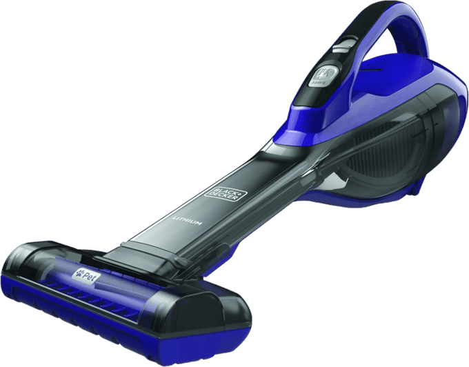 Black & Decker Handheld BLACK+DECKER DVA325JP07 - vacuum cleaner - cordless - handheld - titanium/violet