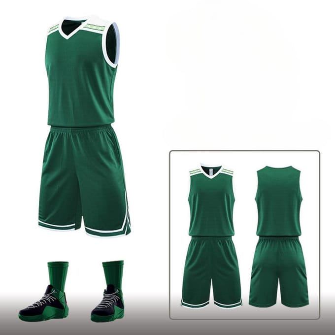 Basketbal Uniform Set Kinderen Volwassenen Basketbal Jersey Jongens Training Team M