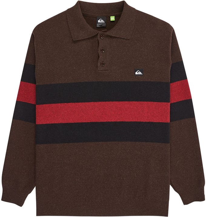Quiksilver Cooper Sweatshirt Bruin S Man