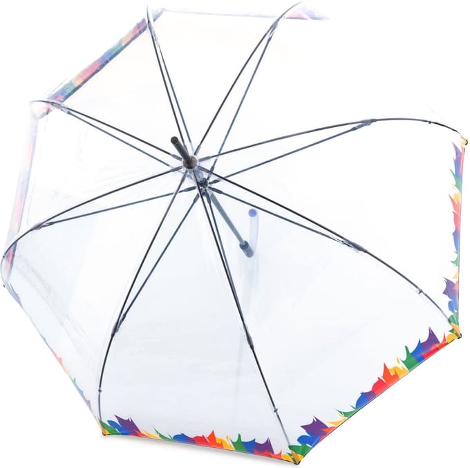 Knirps Paraplu C.760 Stick Transparent Pride Transparant