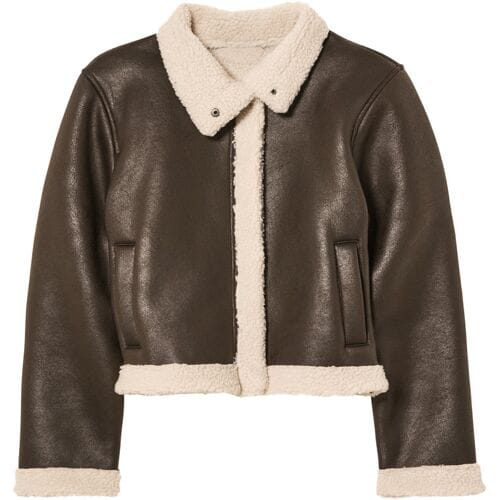 pepperts! Kinder bikerjack (140, Bruin)