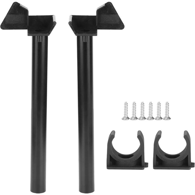 Kassen Regenwater Goot Water Ton Afvoerpijp Kit Drainage Afvoerpijp Accessoire Benodigdheden black