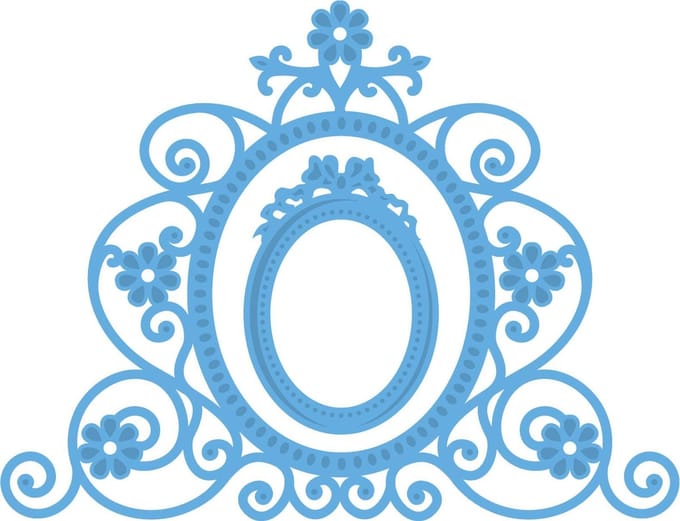 Marianne Design Creatable Mal Flower Mirror LR0322