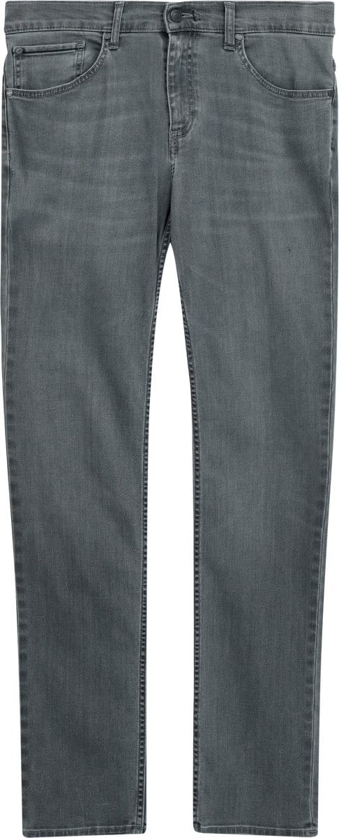 LC112 GRAVEL Grey Used -Straight Fit Jeans - W35 X L30
