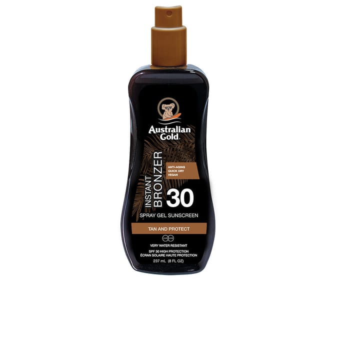Zonnebrandcrème SPF30 Spray Gel Met Directe Bruiner 237 ml