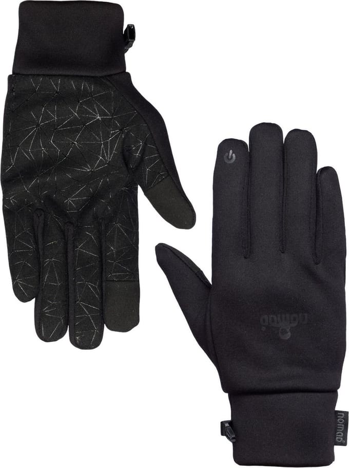 NOMAD® Softshell Handschoenen S | Heren & Dames | Warm en Flexibel | Anti-slipprint | Touch screen tip | Fleece Voering