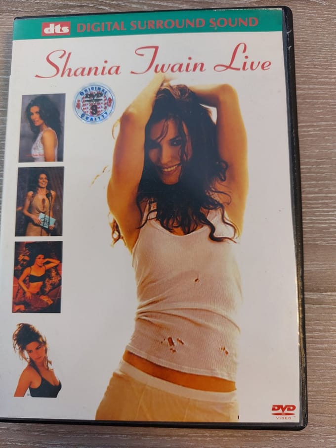 Shania Twain-live-vhs