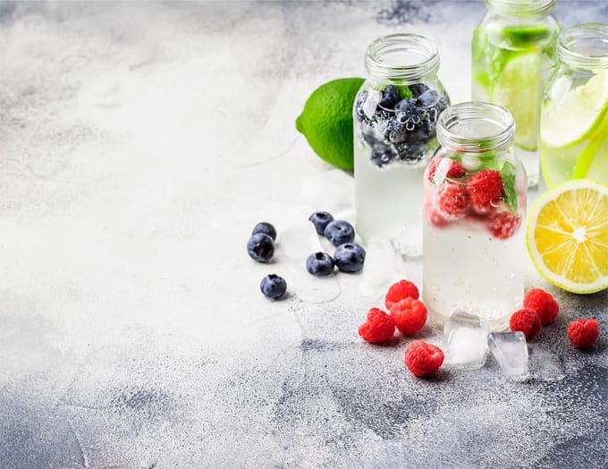 TMK ArtDeko - Snijplank - Glas - 52x40 cm - Fruitmotief