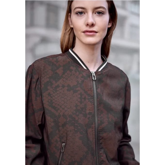 Blouson met dierenprint
