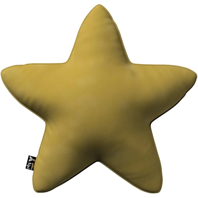 Kussen Yellow Tipi Lucky Star Posh Velvet