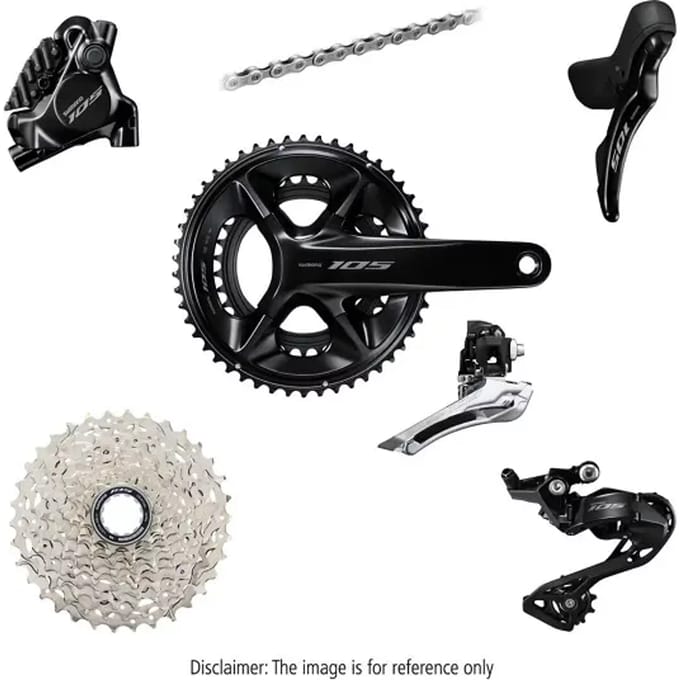 Volledige groep Shimano XTR M9200 Di2 52x36T
