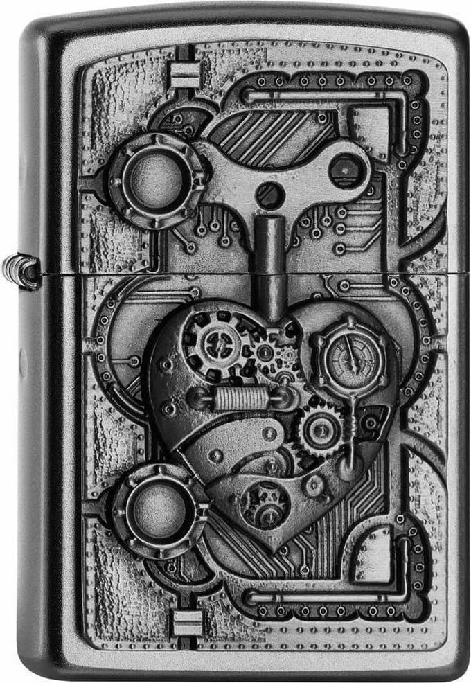 Zippo Steampunk Heart