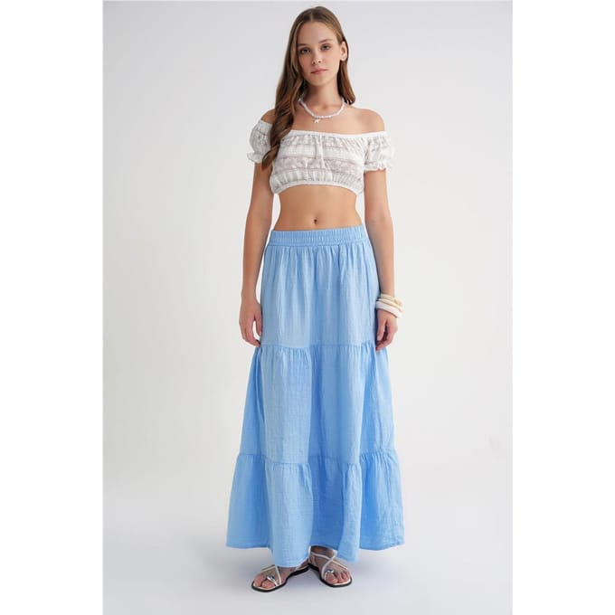 Maxi Katoenen Rok