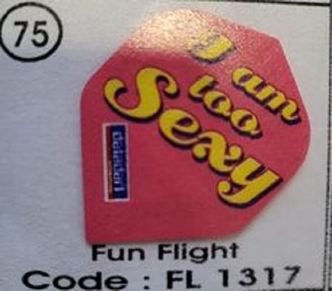 Dart Flights - 10 sets (30 stuks) - 75 micron - Fun Flights 1317