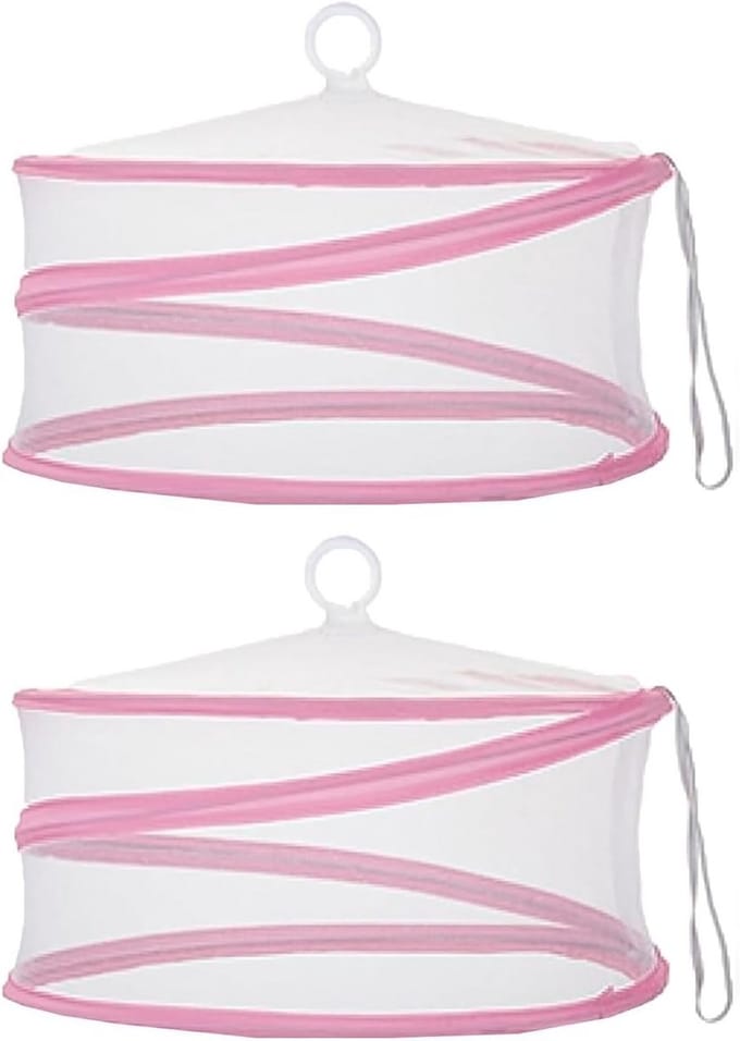 Set van 2 Pop-Up Voedselhoezen XL - Insectenbescherming Binnen & Buiten (30 cm)