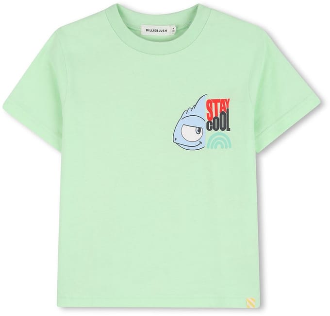 Billieblush - T-Shirt print - Green - Maat 116