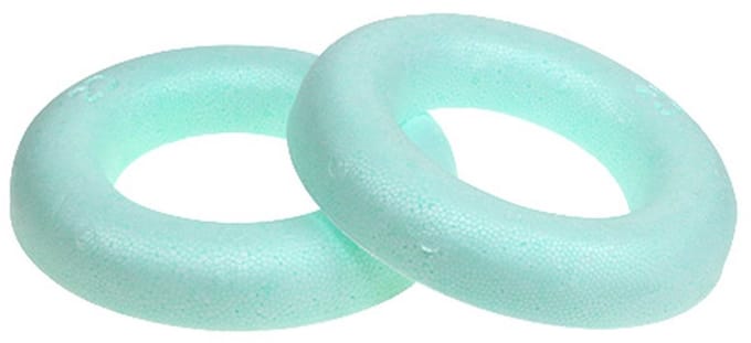 Piepschuim ringen Ø30x6cm 2st