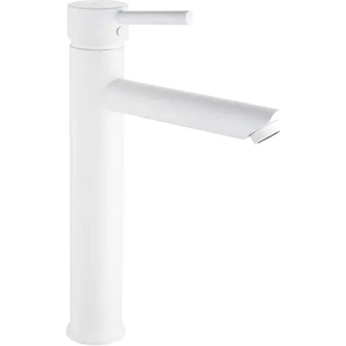 Essebagno Wastafelmengkraan Deco - Hoge Uitloop - Keramisch - Wit Mat - 29,9cm