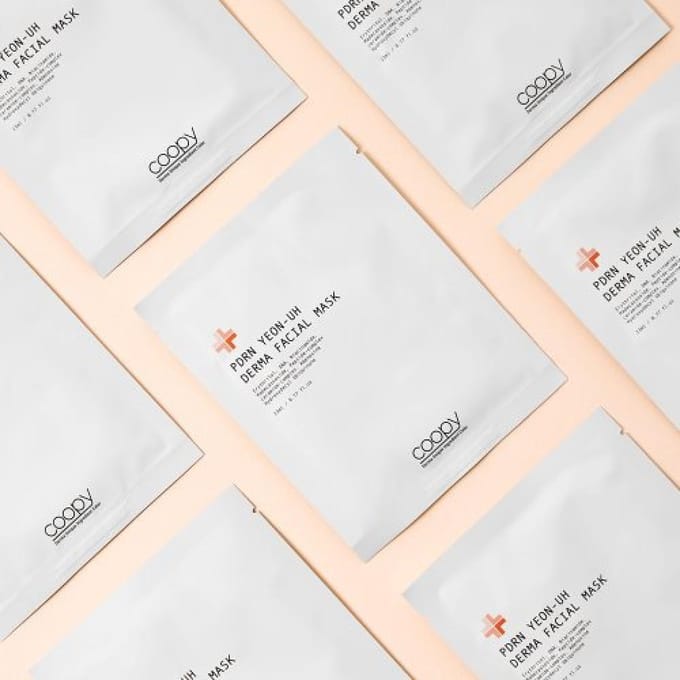 Masque Facial Derma au Saumon Pdrn Coopy Lot de 5 Feuilles 23ml none white