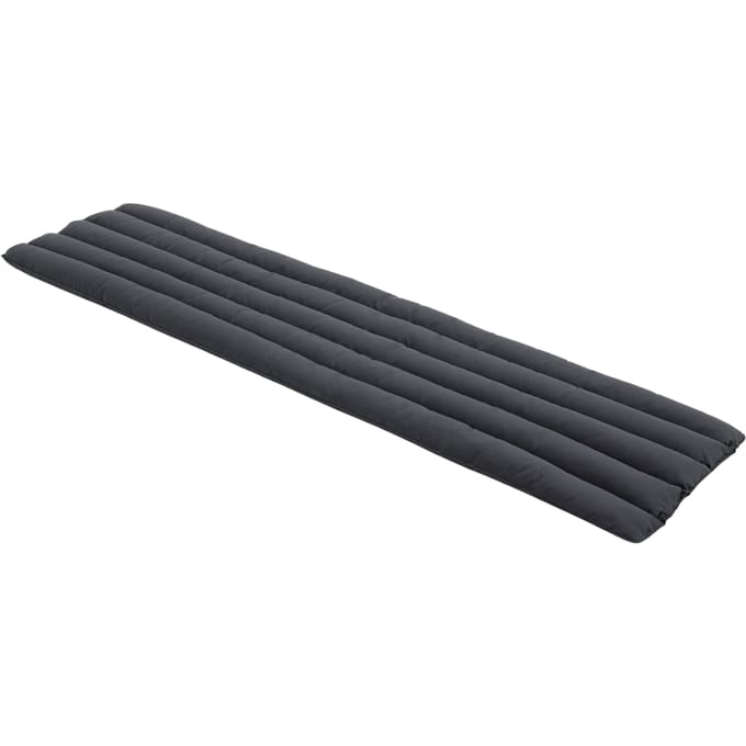 HAY Palissade Soft Gewatteerd kussen voor chaise longue - antraciet